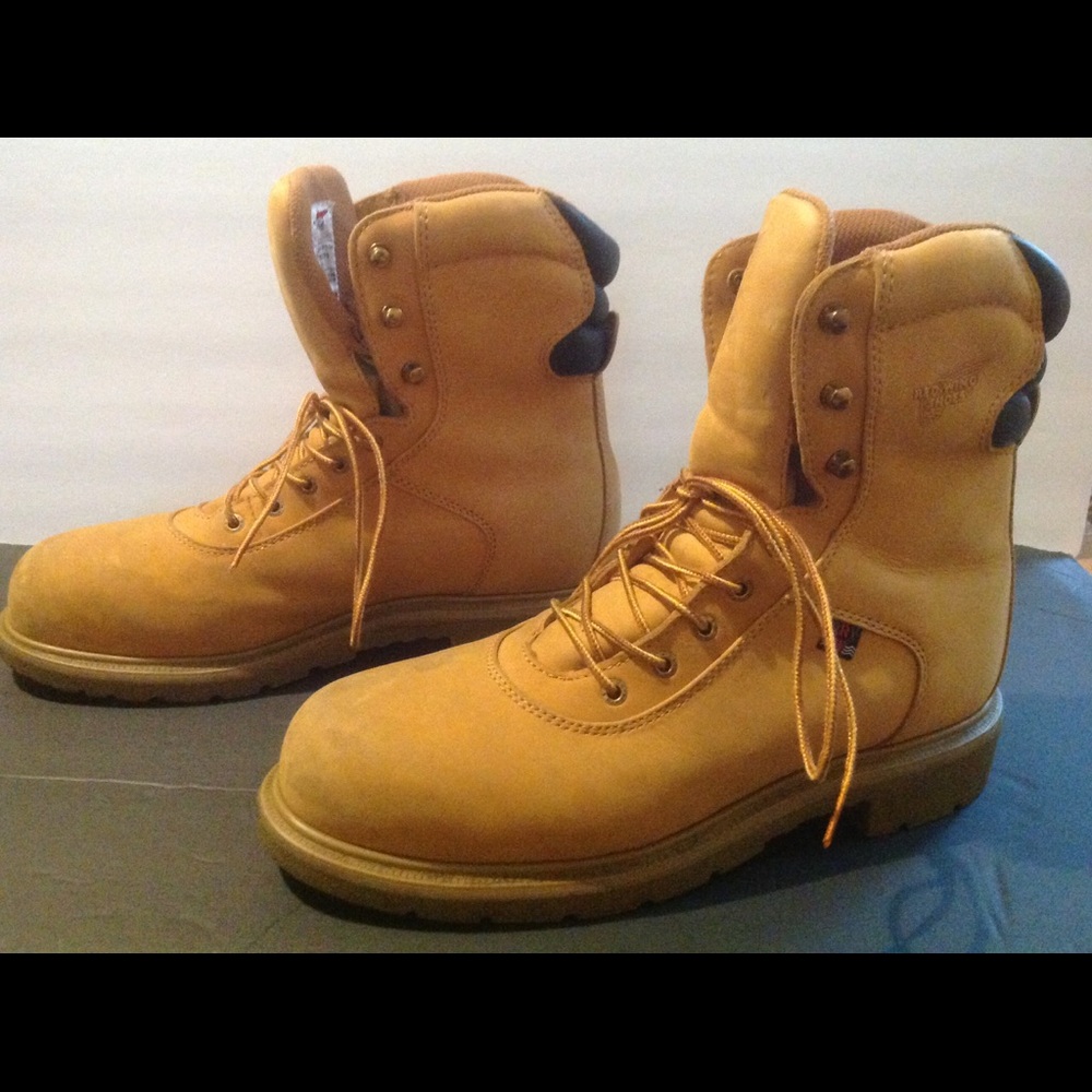Men's Red Wing thinsulate steel toe boots - Picture 4 of 9